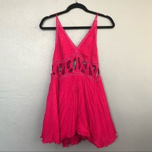 Free people pink dress